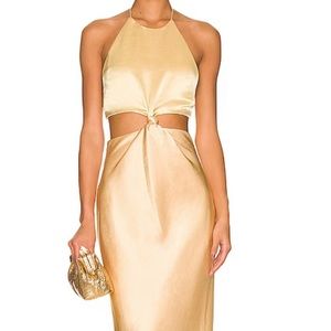 BEC + BRIDGE Carrie Halter Maxi Dress